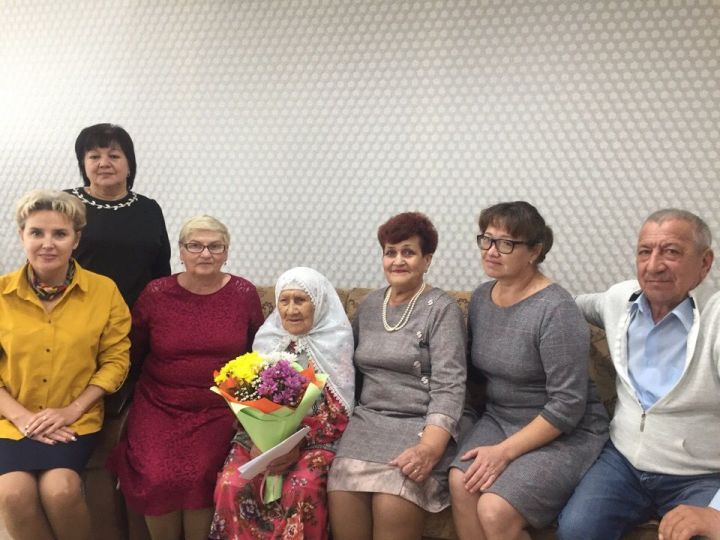 Жительница села Тураево Мусалима Байрамгалеева отметила 90-летие