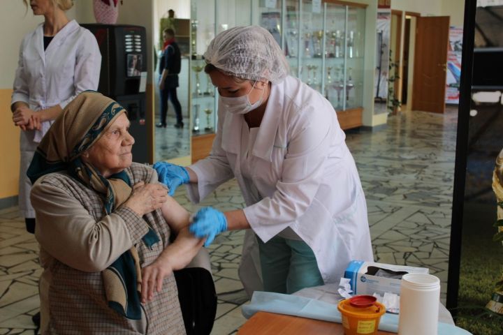 Менделеевцы на избирательных участках вакцинируются от гриппа