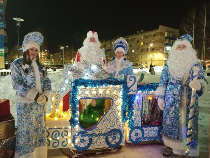 На параде санок награждены победители голосования за лучшее фото