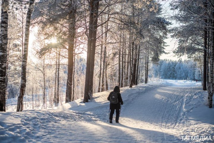 Январь в Татарстане обещает быть теплее нормы