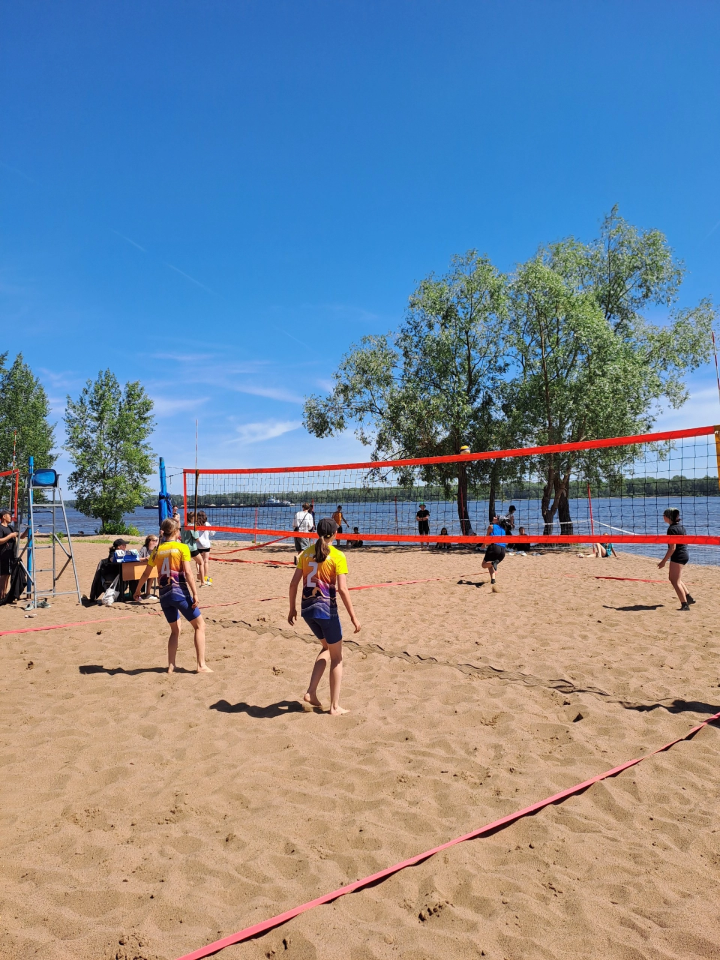В Первенстве РТ по пляжному волейболу 1 место заняла команда девочек