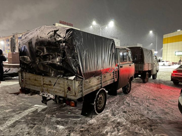 Менделеевск отправил первый в этом году гуманитарный груз для бойцов СВО