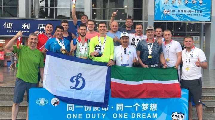 Волейболисты Татарстана заняли первое место на Всемирных играх полицейских и пожарных