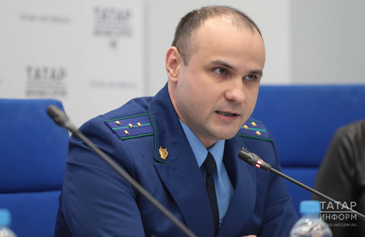 Алмаз Фаттахов на пресс-конференции в "Татар-информе"