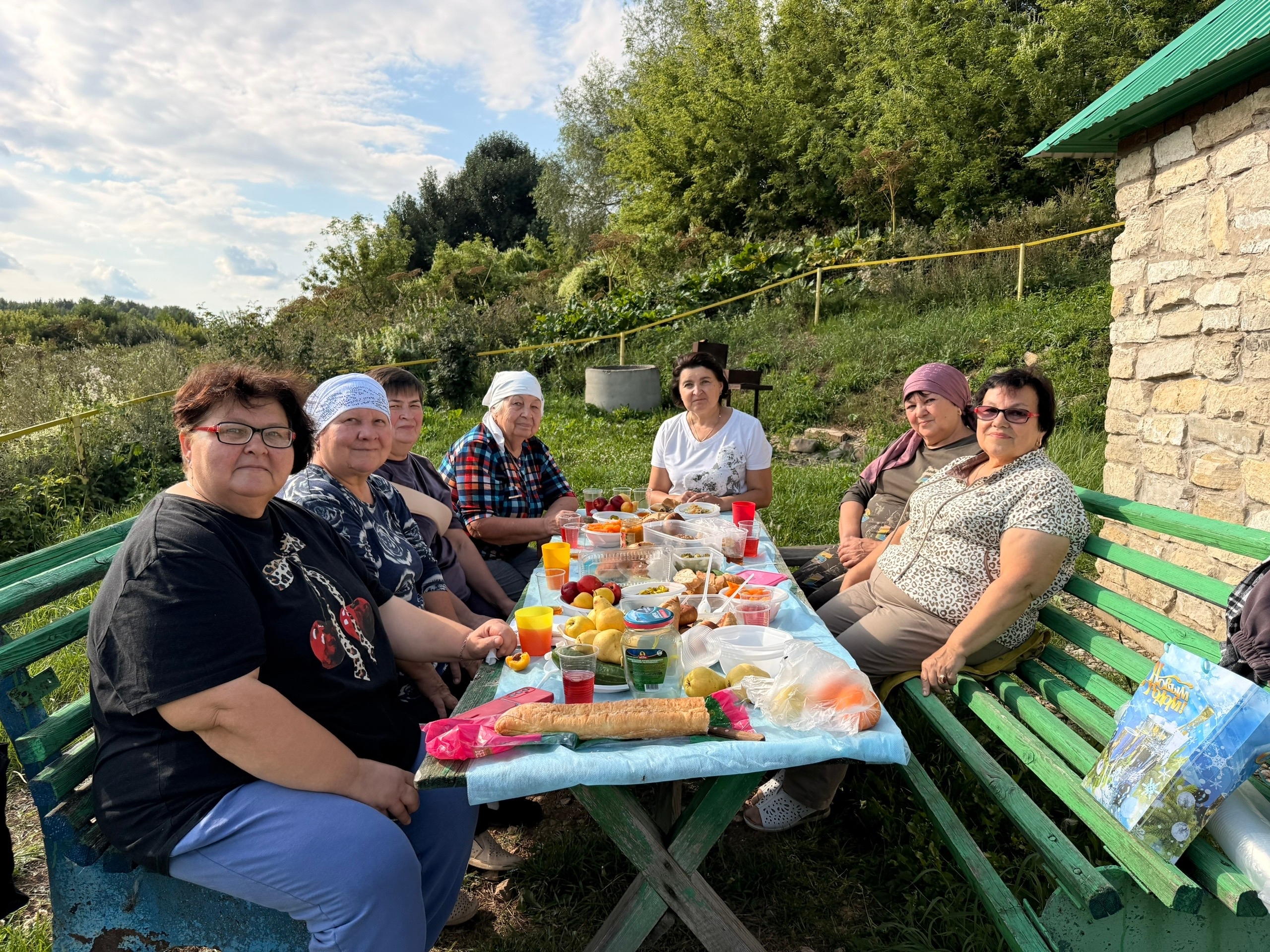 Пикник в селе Тураево Менделеевского района