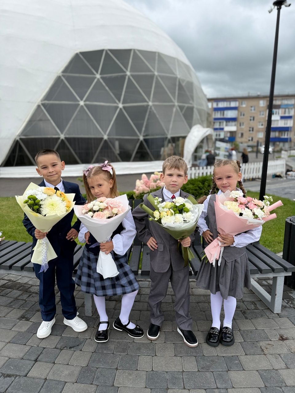 Первоклассники Менделеевска