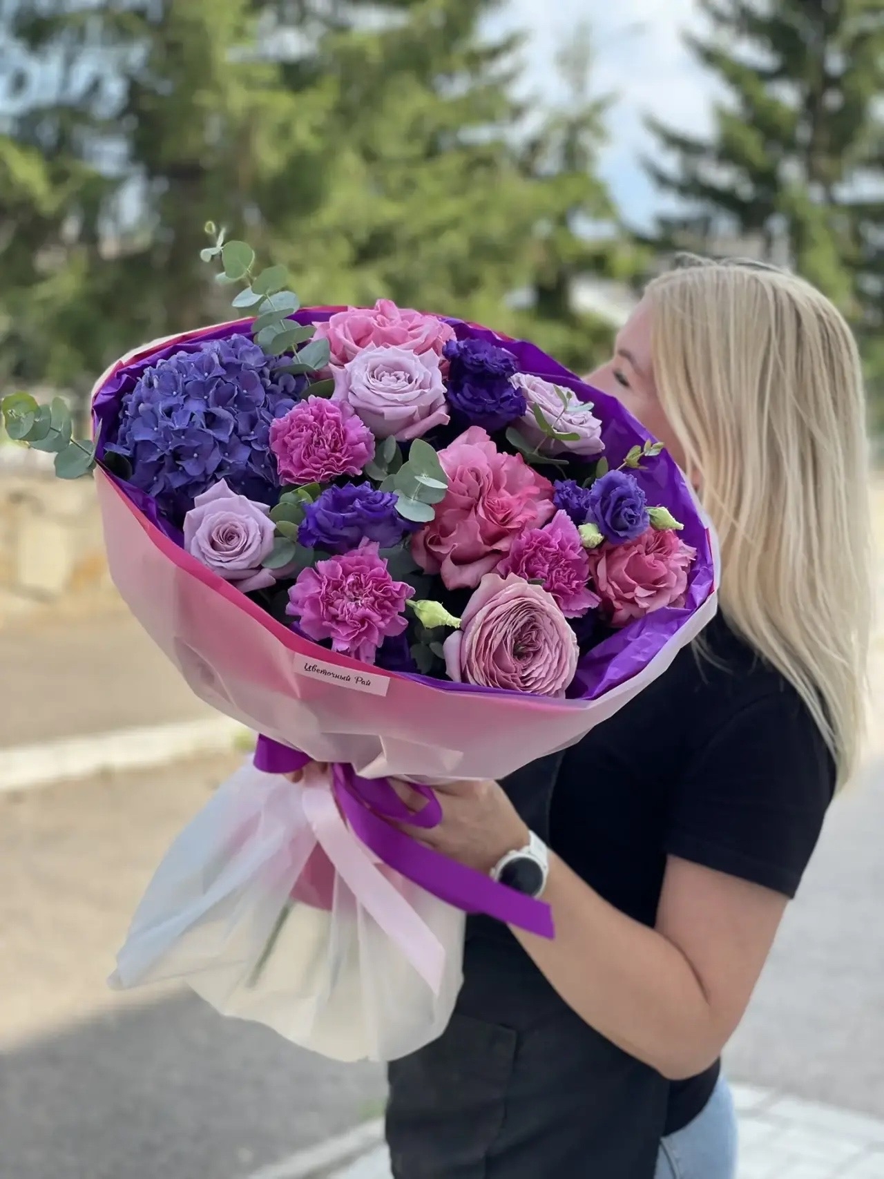 Цветочная композиция на 1 сентября