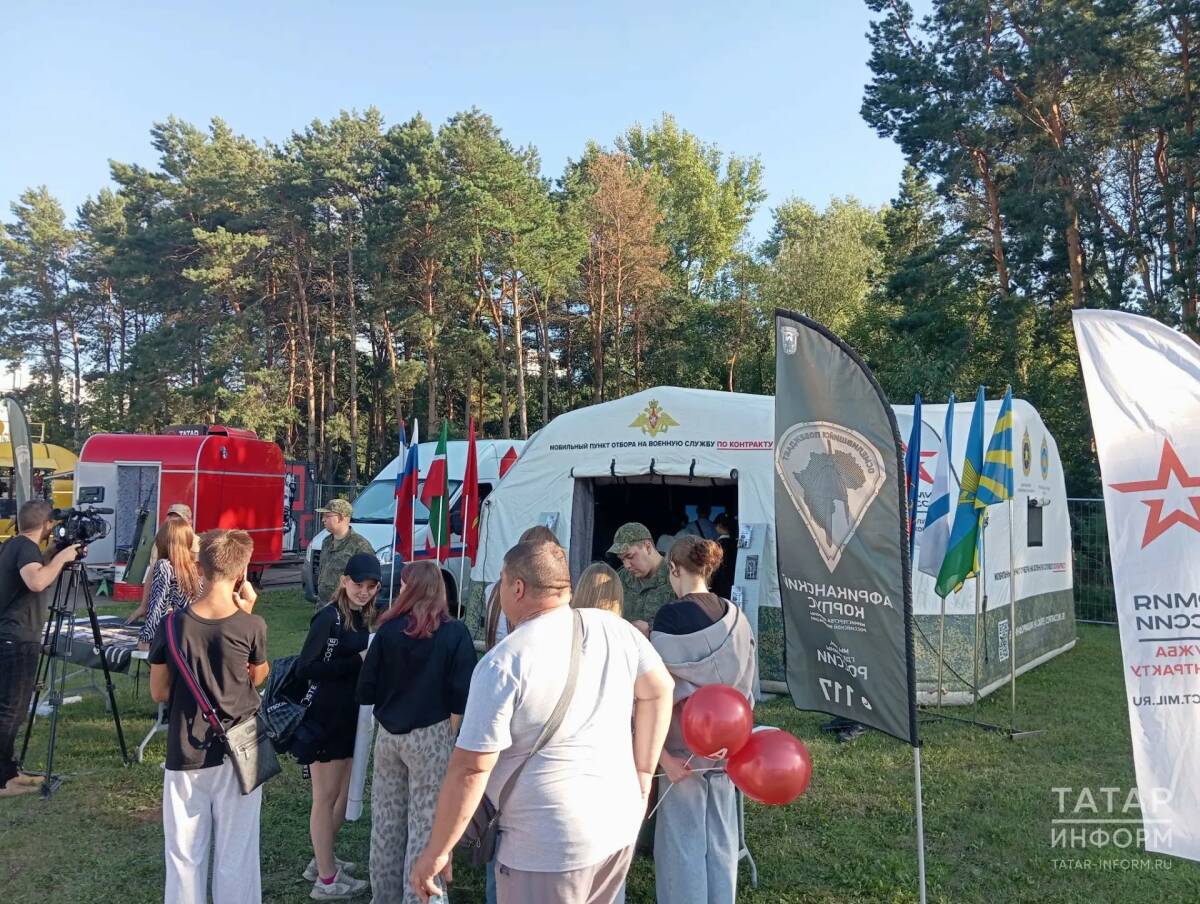 Мобильный пункт отбора на контракт в Набережных Челнах