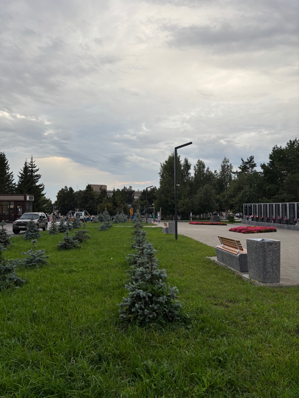 Аллея Славы в Менделеевске
