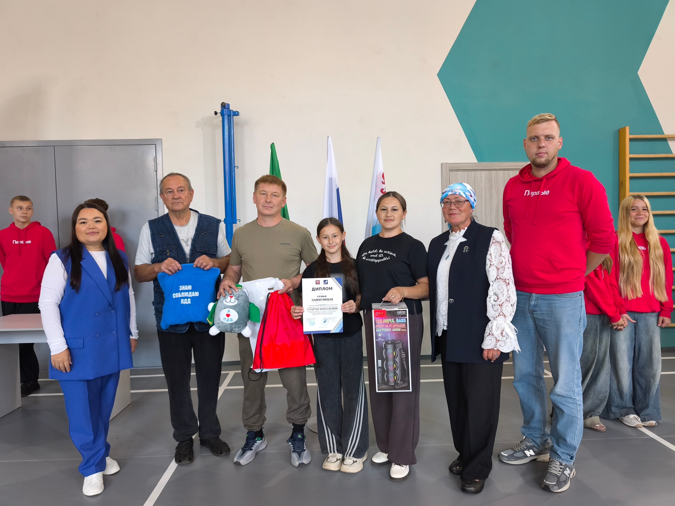 Семья Замятиных из Менделеевска представит район на соревнованиях 