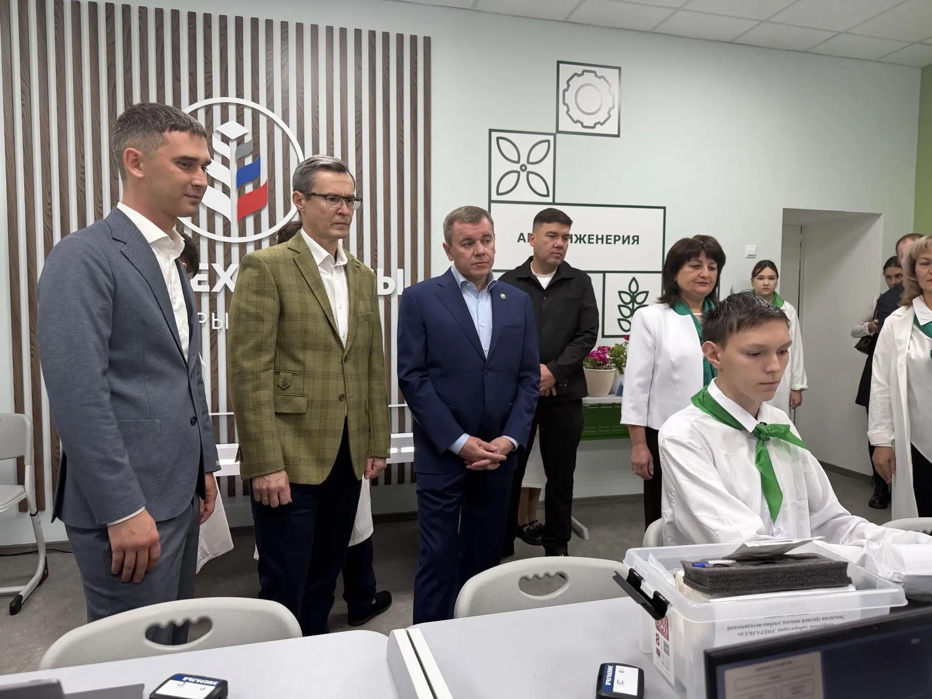 В Менделеевском районе открылись пять агротехнологических классов