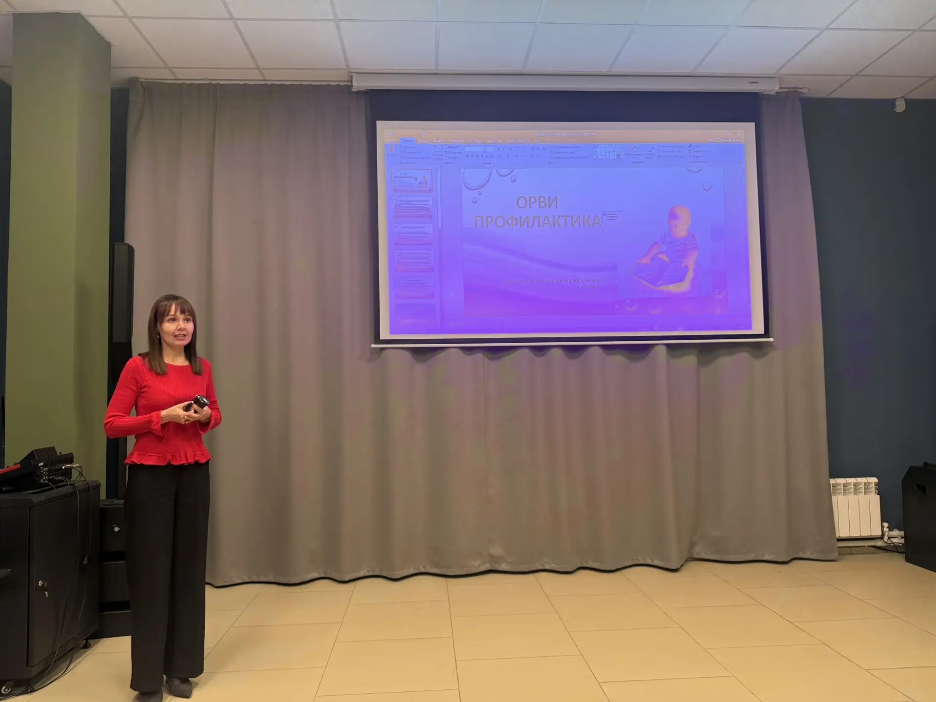 Татьяна Кириллова на встреча проекта "ПРО людей"
