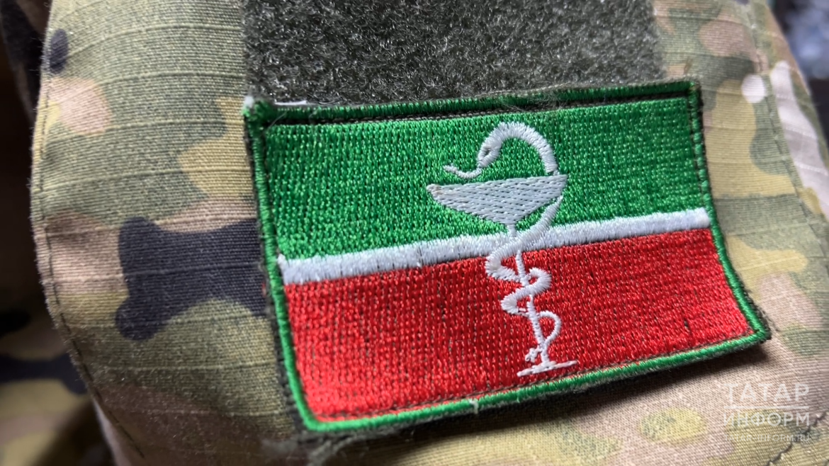 Врач в военной форме на СВО