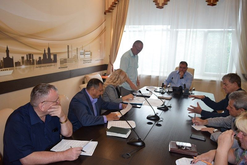 Состоялось заседание комиссии по земельным вопросам под председательством главы района Валерия Чершинцева