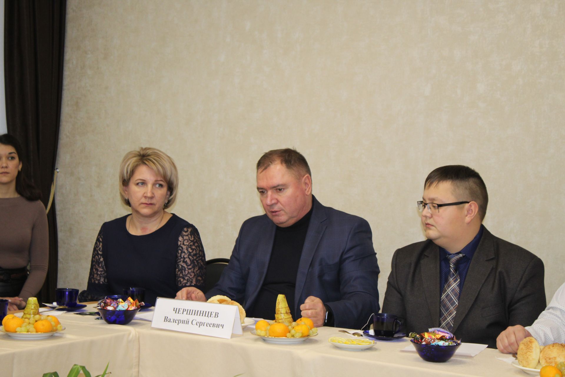 Глава Менделеевского района Валерий Чершинцев встретился с членами общества инвалидов