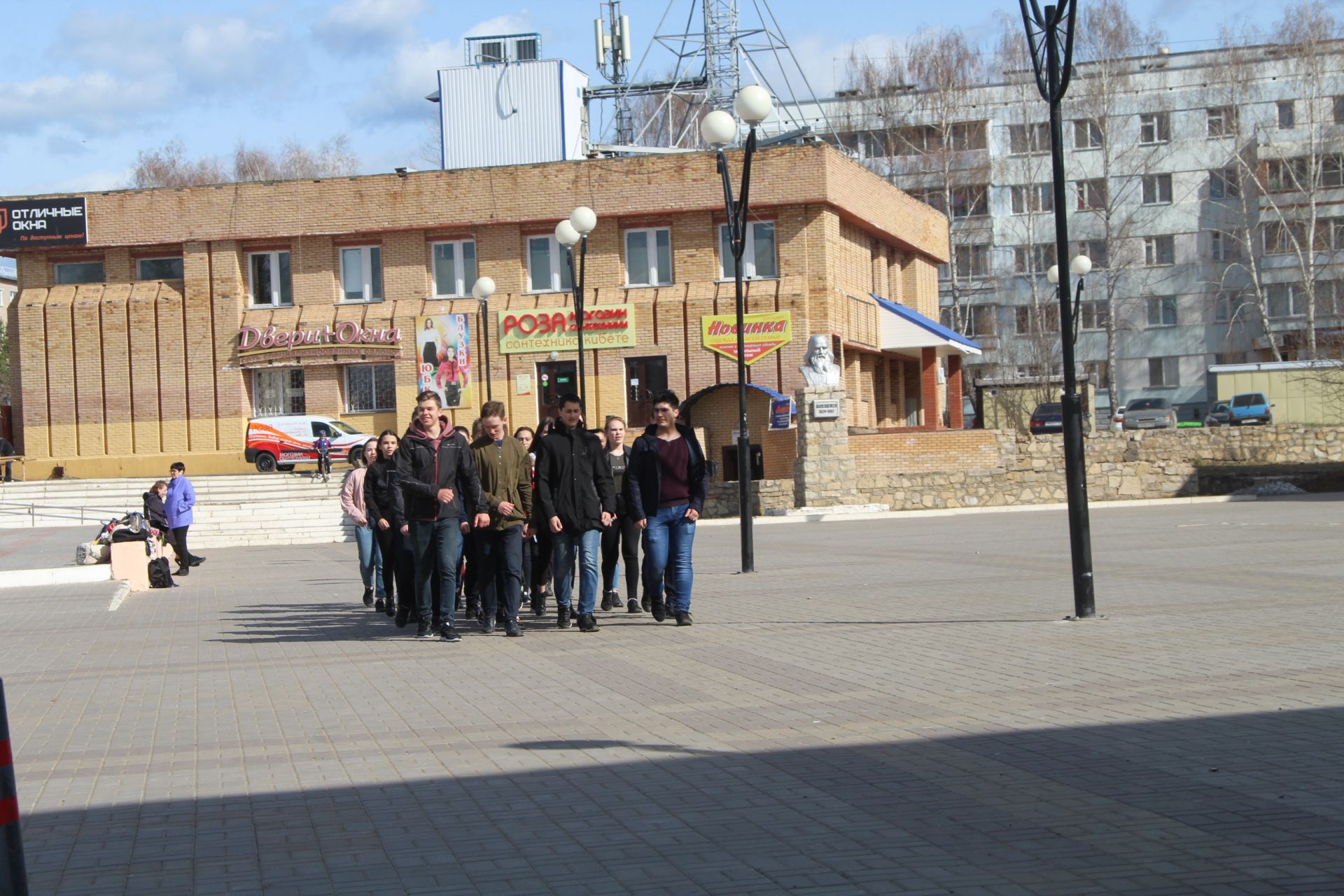 В Менделеевске началась репетиция парада Победы