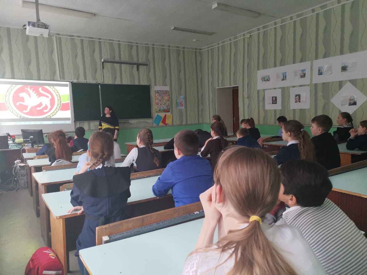 Образовательный анимационный фильм «Век Татарстан» показали в школе №4