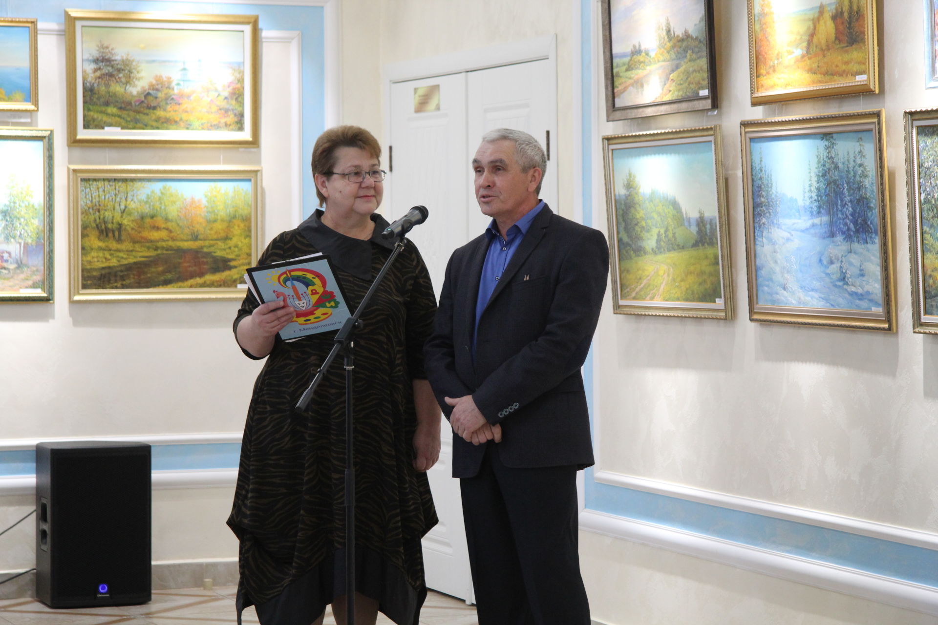 В Менделеевске состоялась юбилейная персональная выставка «Родная сторона»