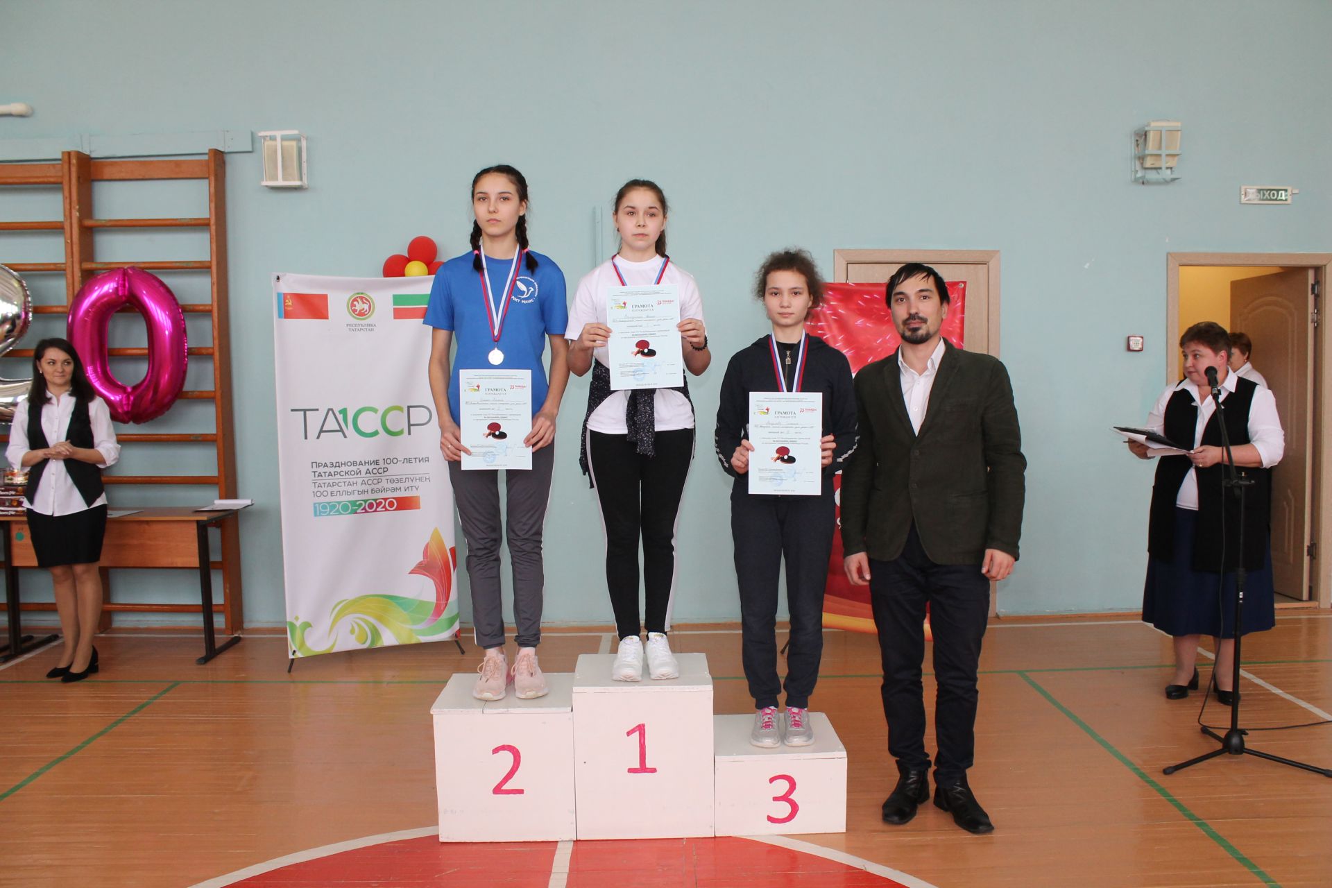 В Менделеевске состоялся зональный этап республиканских соревнований по настольному теннису среди детей с ОВЗ