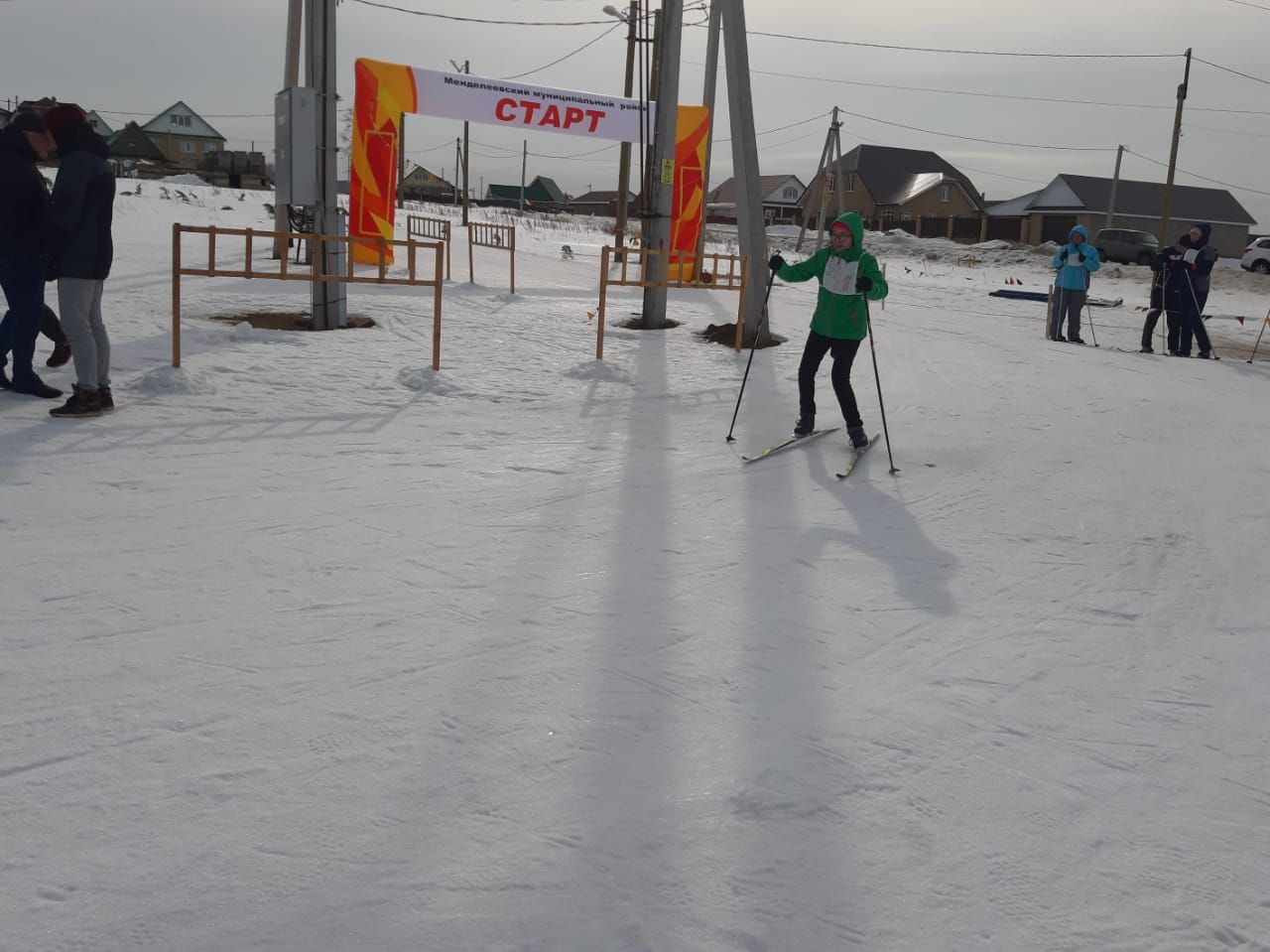 В Менделеевске провели лыжные гонки в честь 100-летия ТАССР