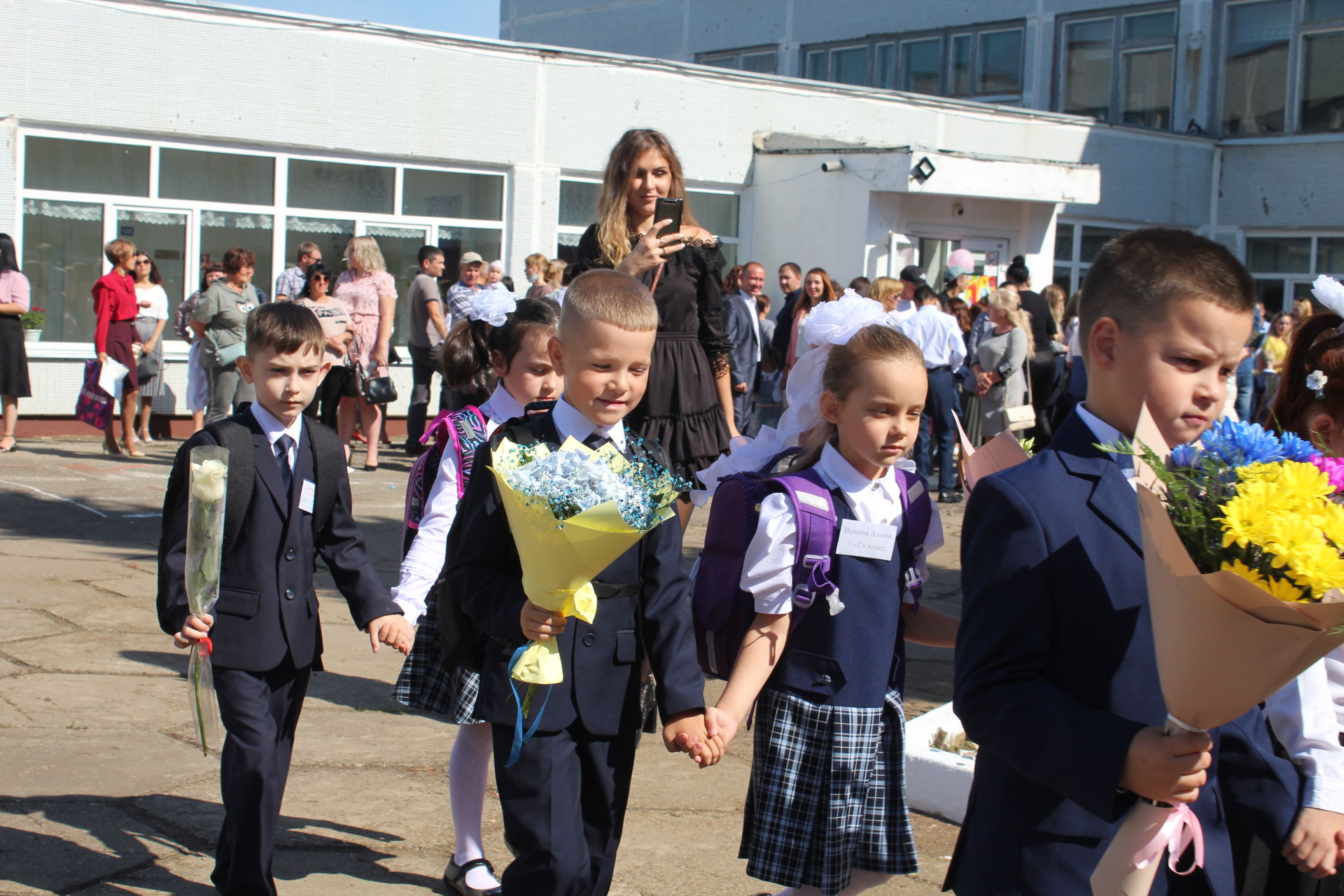 В школе № 3 Менделеевска дан первый звонок 2020-2021 учебного года