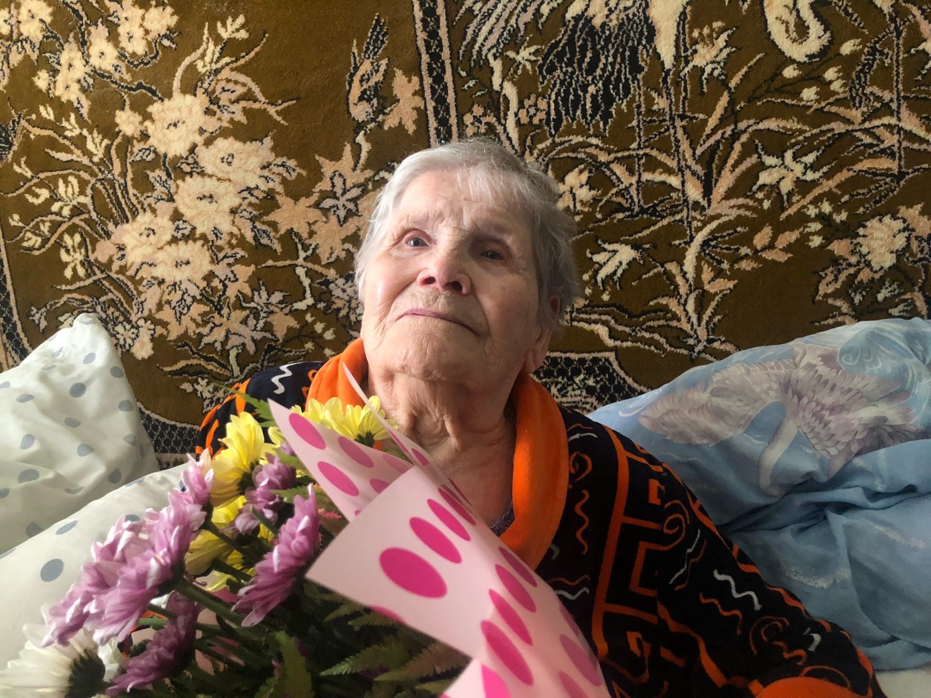 Менделеевчанка Анна Бетгер отметила 95-летие