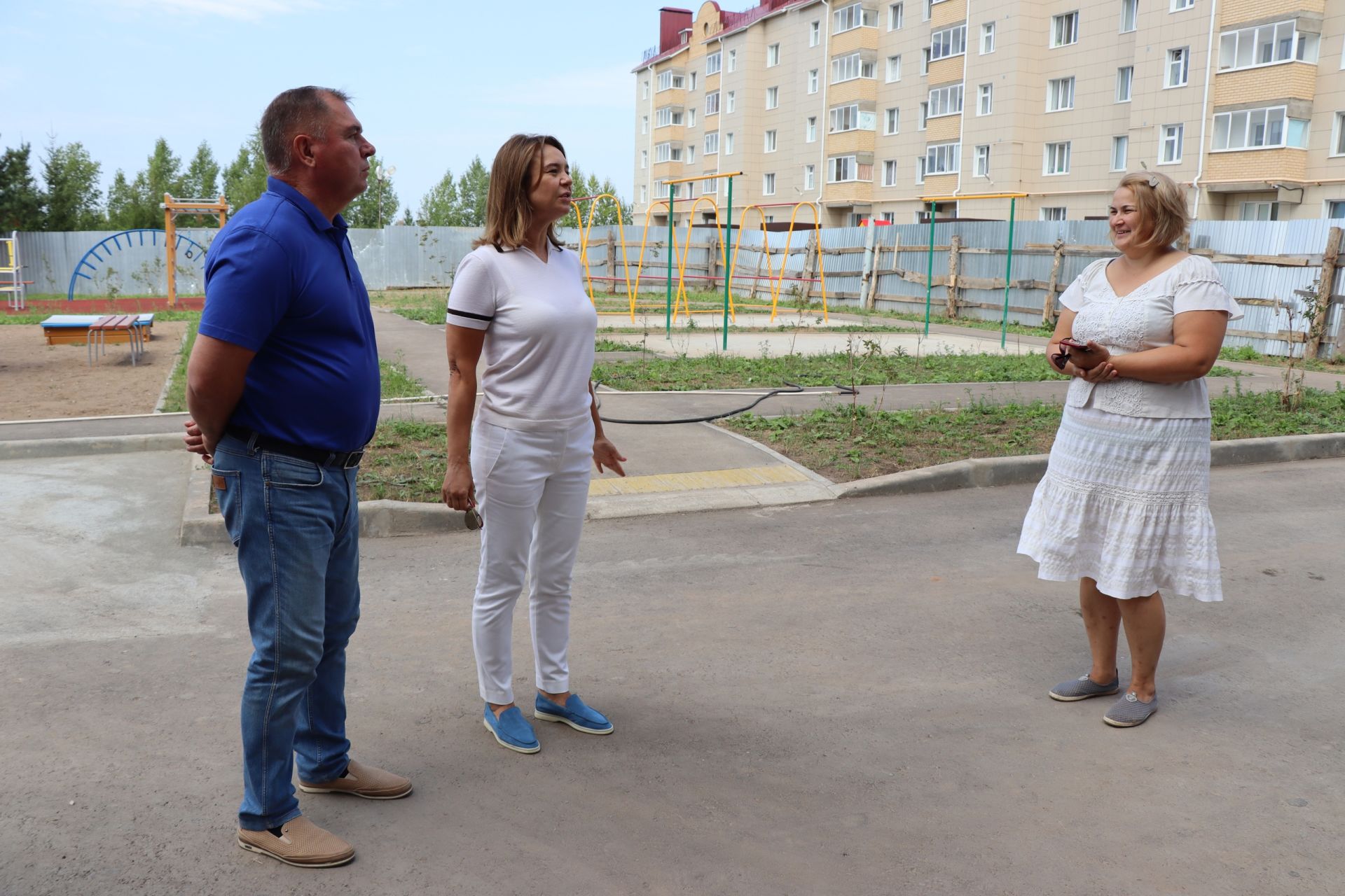 Будущие жильцы соципотечного дома в Менделеевске обратились за помощью к Альфие Когогиной