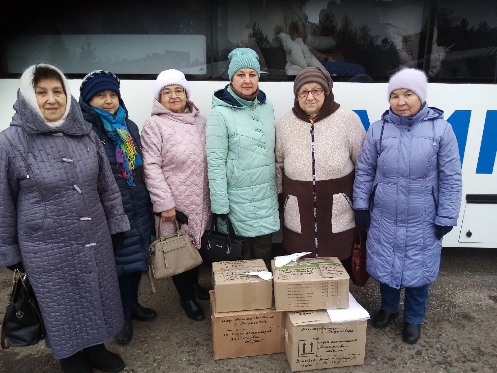 В Менделеевске продолжается доставка родных к мобилизованным, находящимся в сборных пунктах Казани