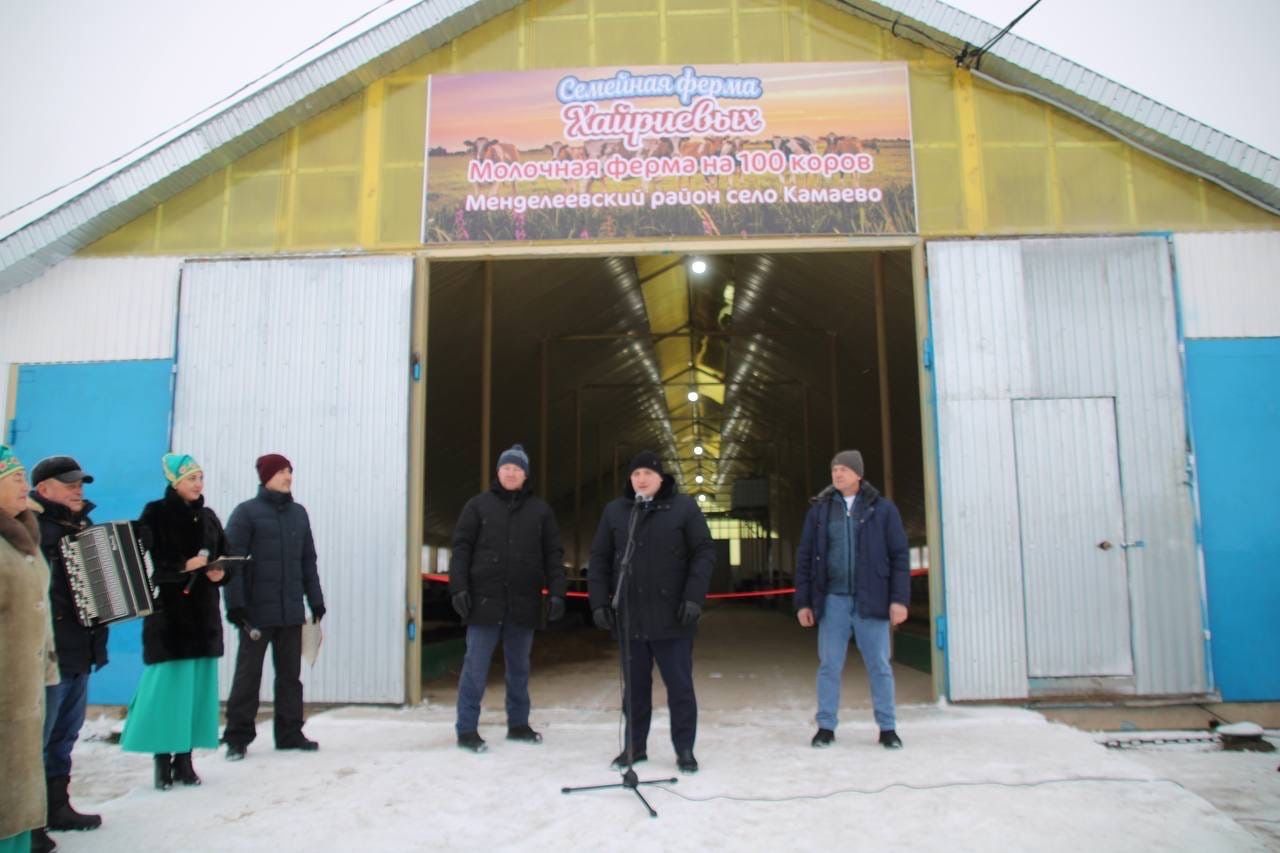 Менделеевск районында өч терлекчелек объекты ачтылар