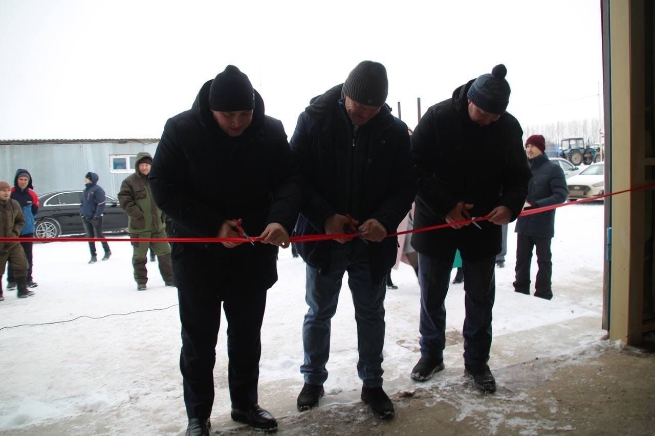 Менделеевск районында өч терлекчелек объекты ачтылар