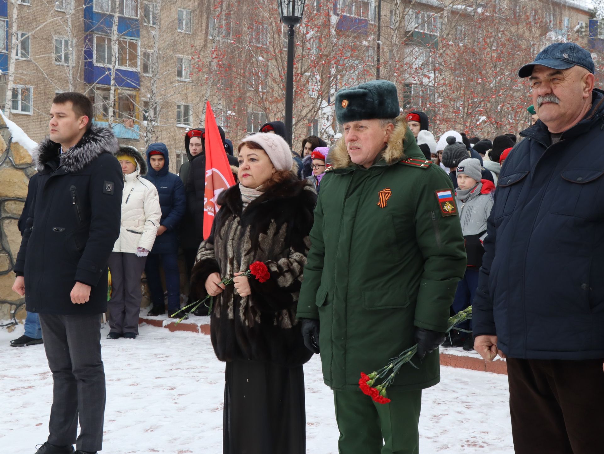В Менделеевске состоялся митинг, посвященный 33-летию вывода войск из Афганистана