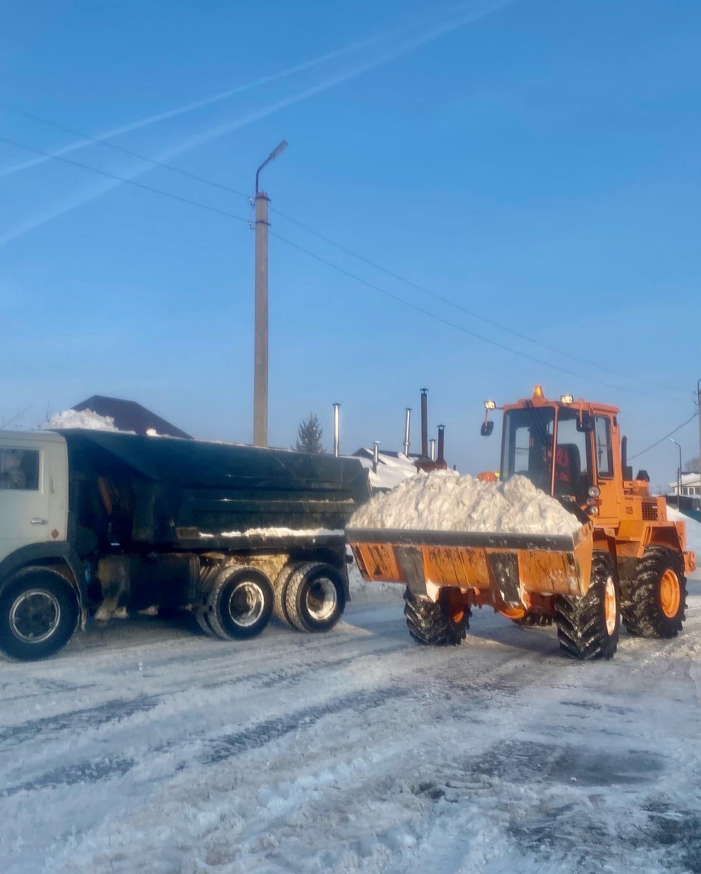 Определенные улицы Менделеевска перекрыты в&nbsp;связи с&nbsp;уборкой снега