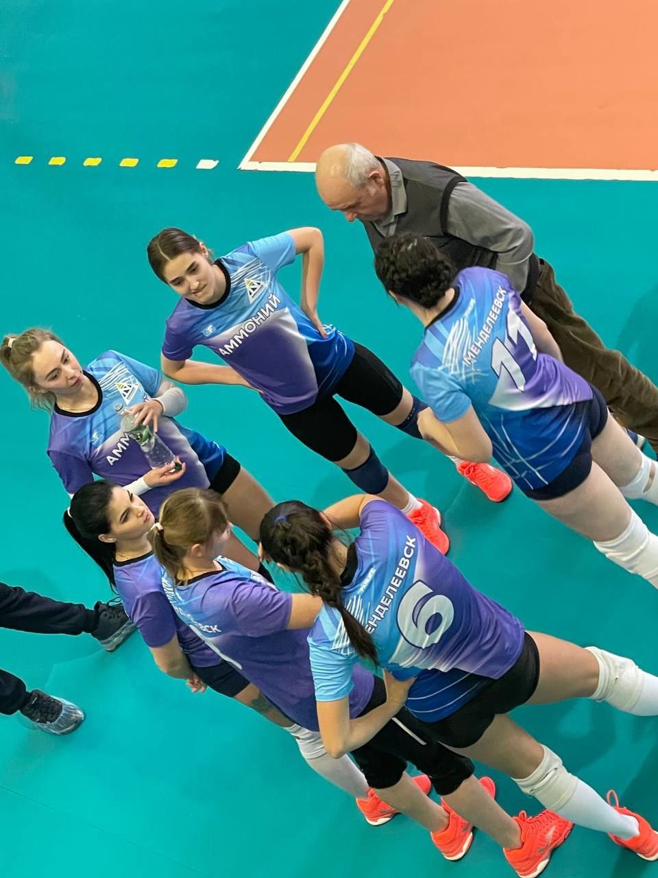 Команда АО «Аммоний» приняла участие в чемпионате по волейболу