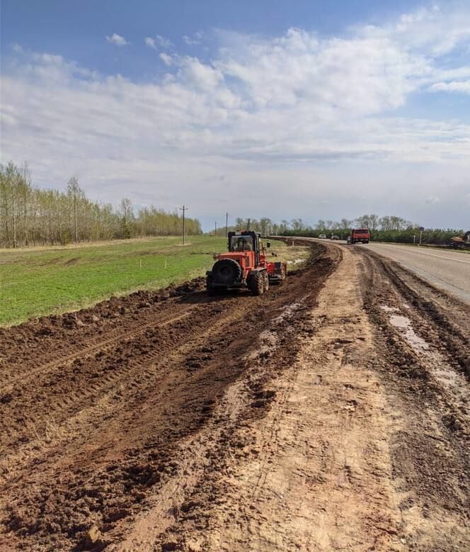 В Менделеевском районе начаты масштабные работы по капитальному ремонту дорог