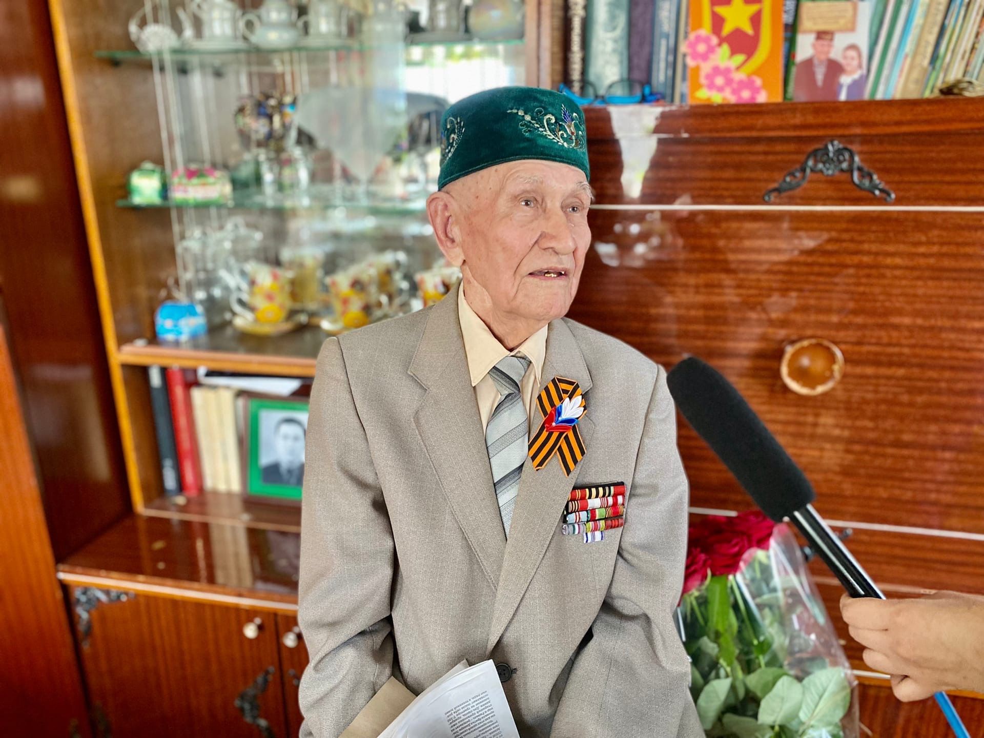 95-летний юбилей отмечает участник ВОВ Зайнак Аглиев