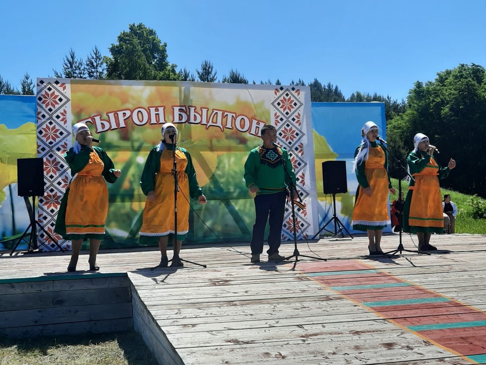 В Менделеевском районе с размахом прошел удмуртский праздник Гырон быдтон