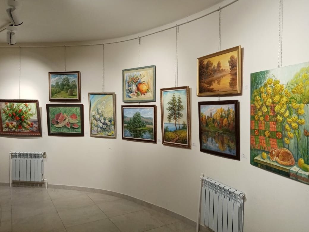 На выставке в Нижнекамске выставлены работы и наших художников