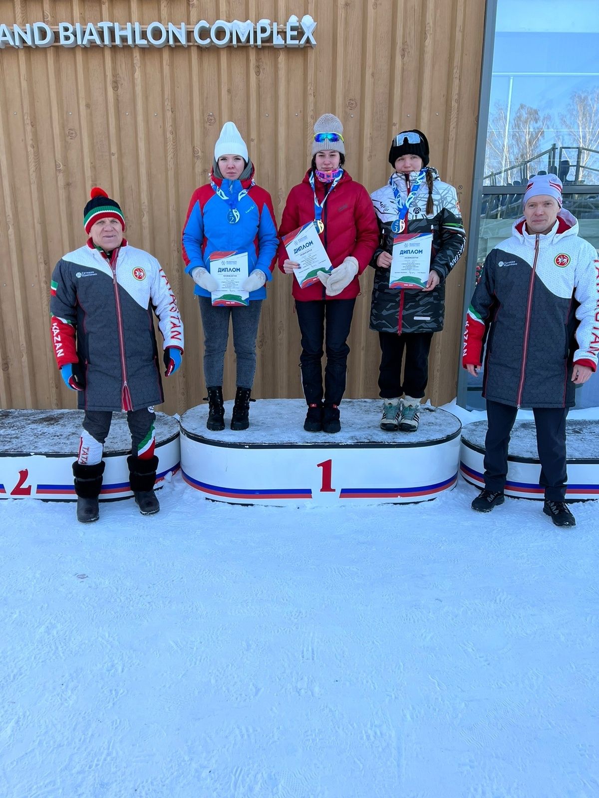Спортсменка из Менделеевска завоевала две медали в Первенстве Татарстана по лыжным гонкам