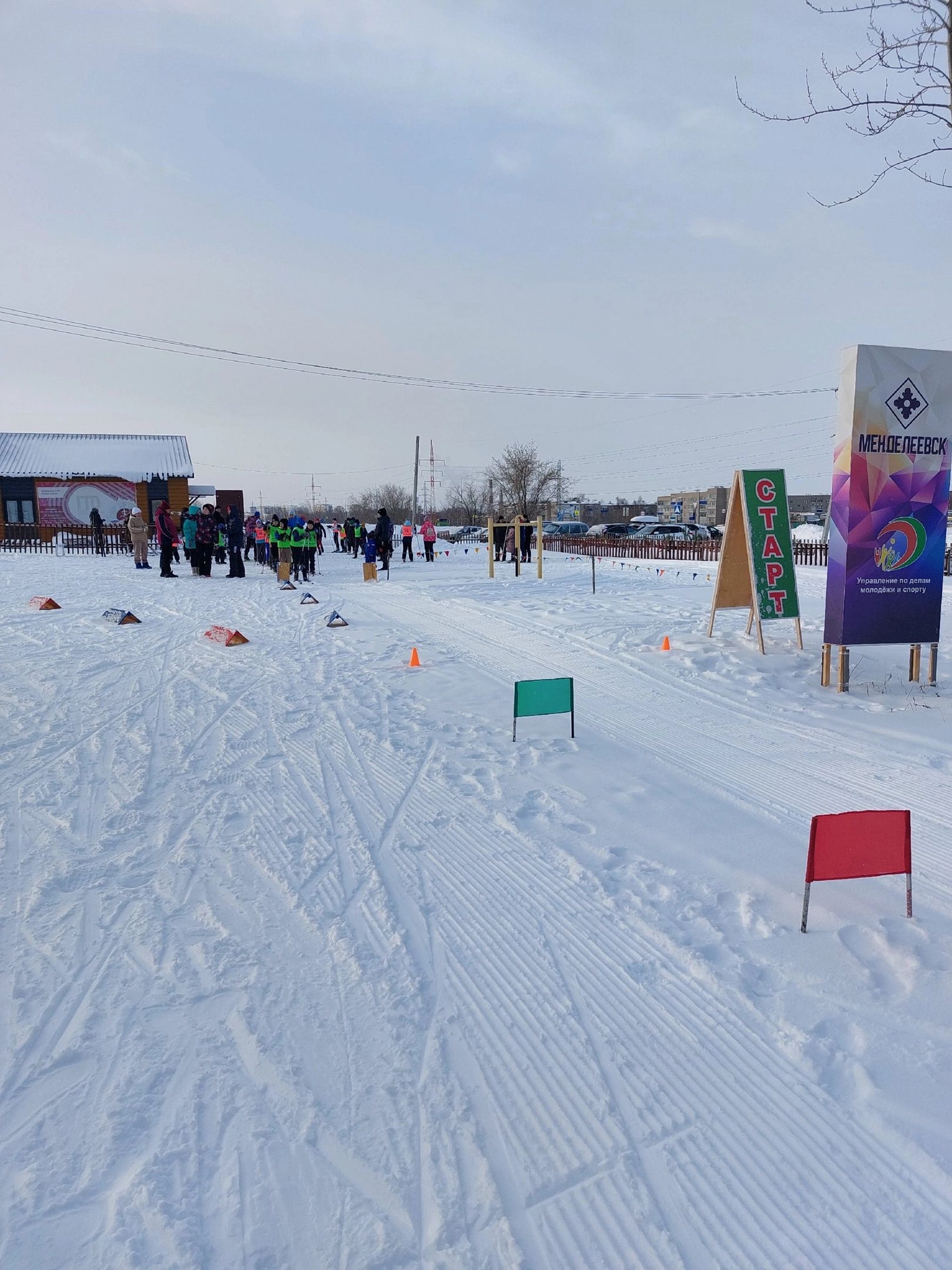Лыжные гонки в Менделеевске выявили победителей