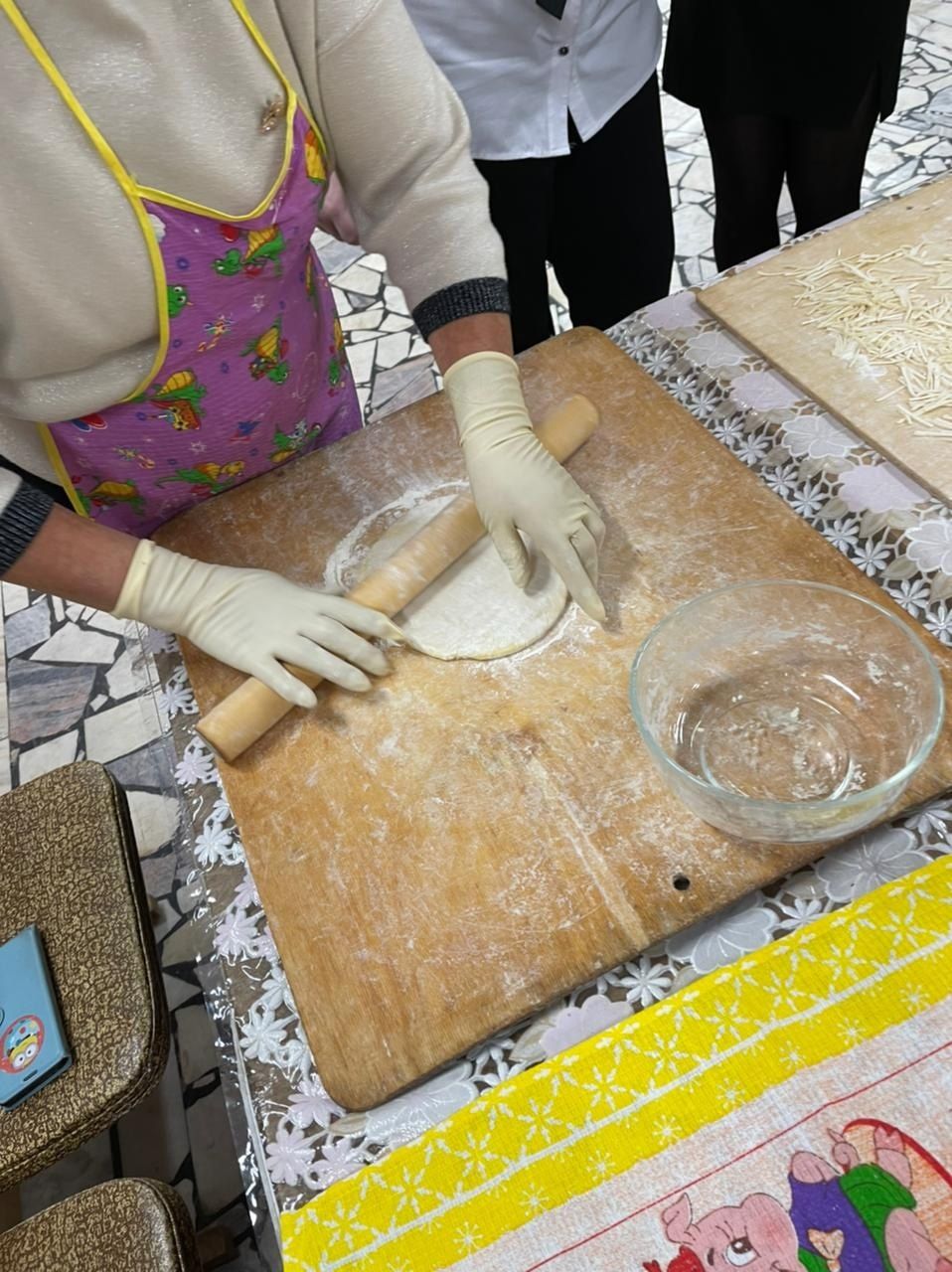 В Тихоновском СДК прошёл мастер-класс по приготовлению домашней лапши