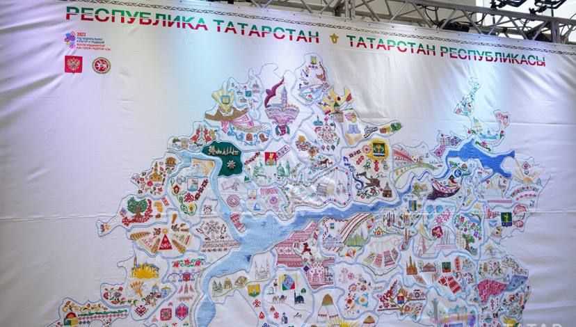 Делегация Менделеевского района побывала в Казани на закрытии Года национальных культур и традиций