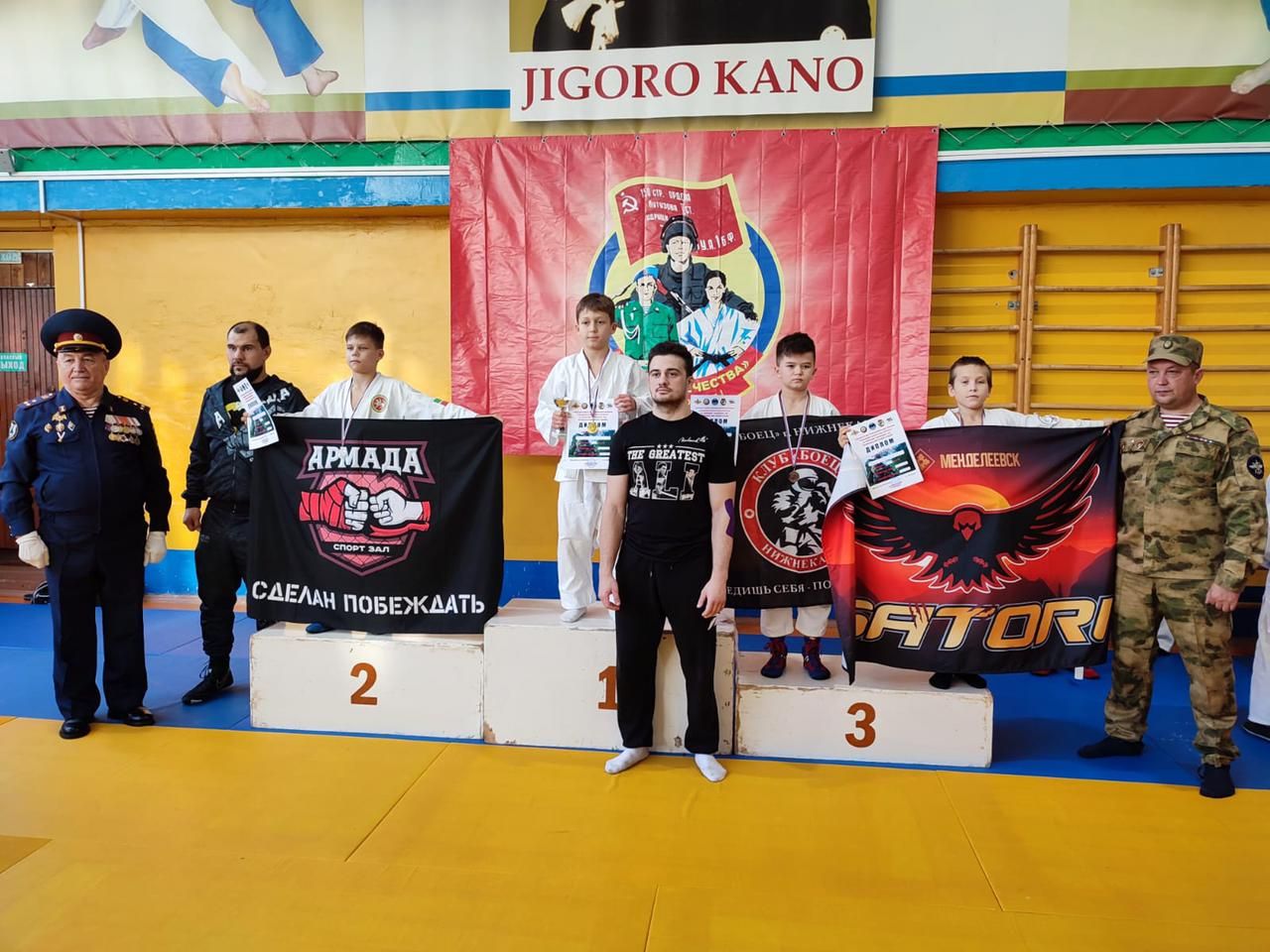 Спортсмены клуба «Сатори» Менделеевска завоевали шесть медалей в соревнованиях по армейскому рукопашному бою
