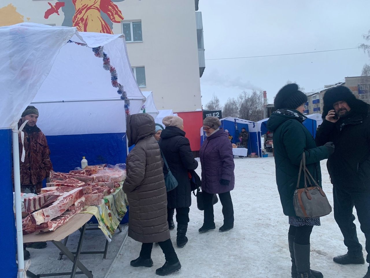 В Менделеевске состоялась завершающая год сельхозярмарка