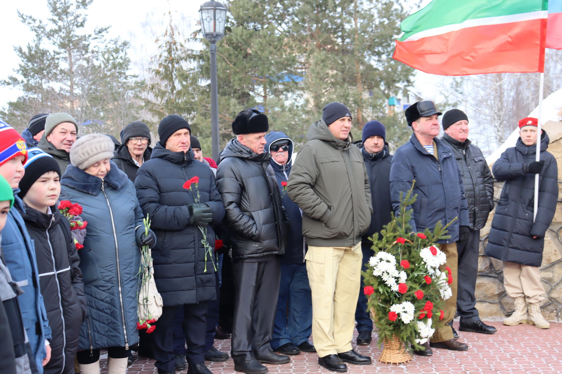 В Менделеевске состоялся митинг, посвящённый 34-летию вывода войск из Афганистана