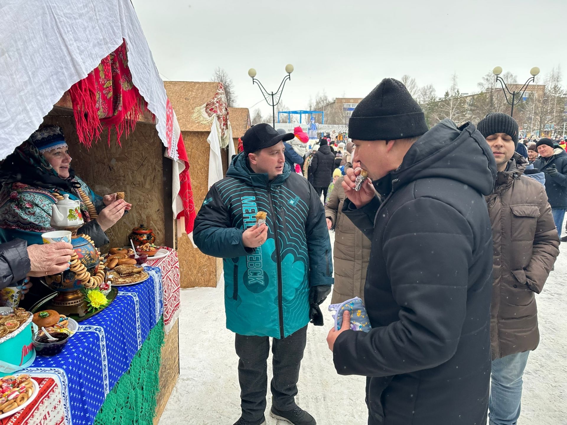 Менделеевцы весело и с размахом проводили зиму