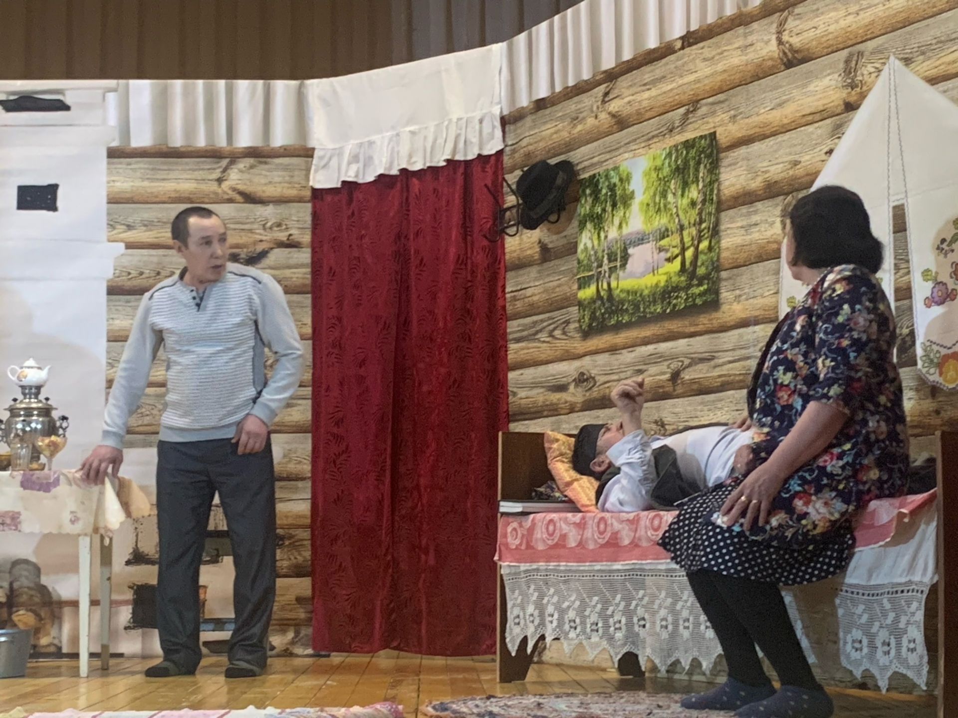 Артисты театра «Елмай» Бизякинского СДК представили новый спектакль