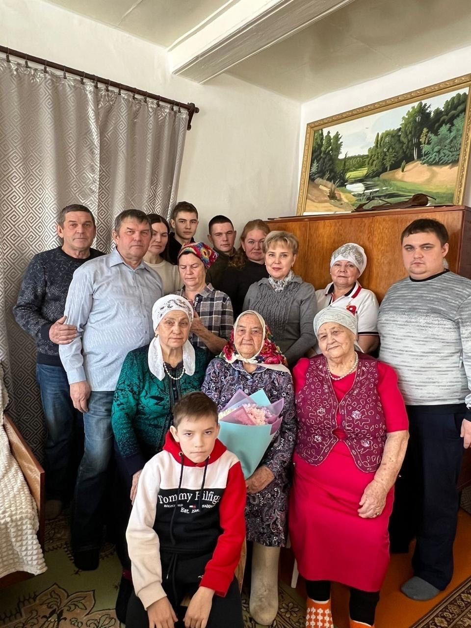 Жительница села Бизяки Шаргия Ибатуллина отметила 95-летие