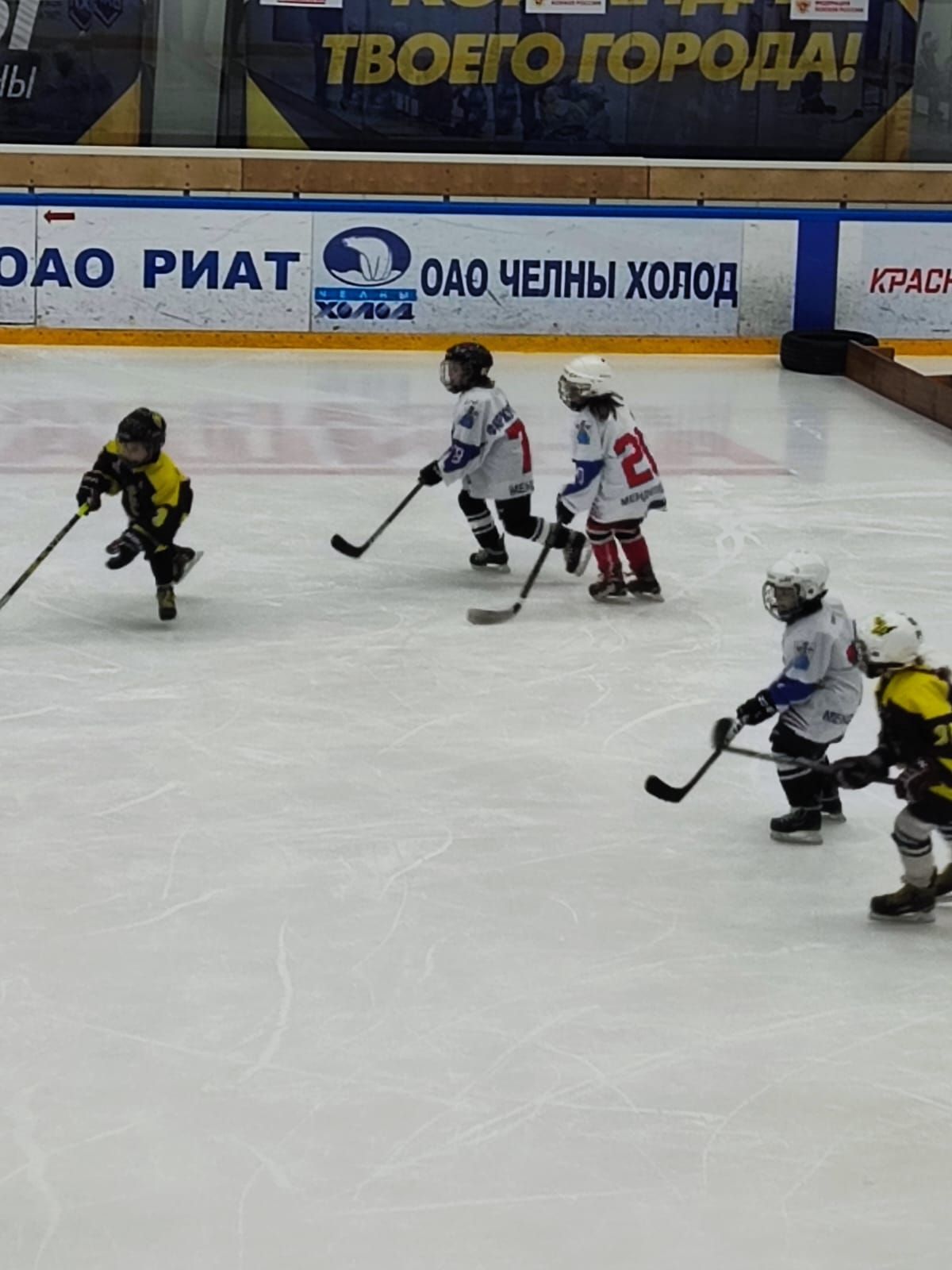 Юные спортсмены Менделеевска приняли участие в фестивале по хоккею