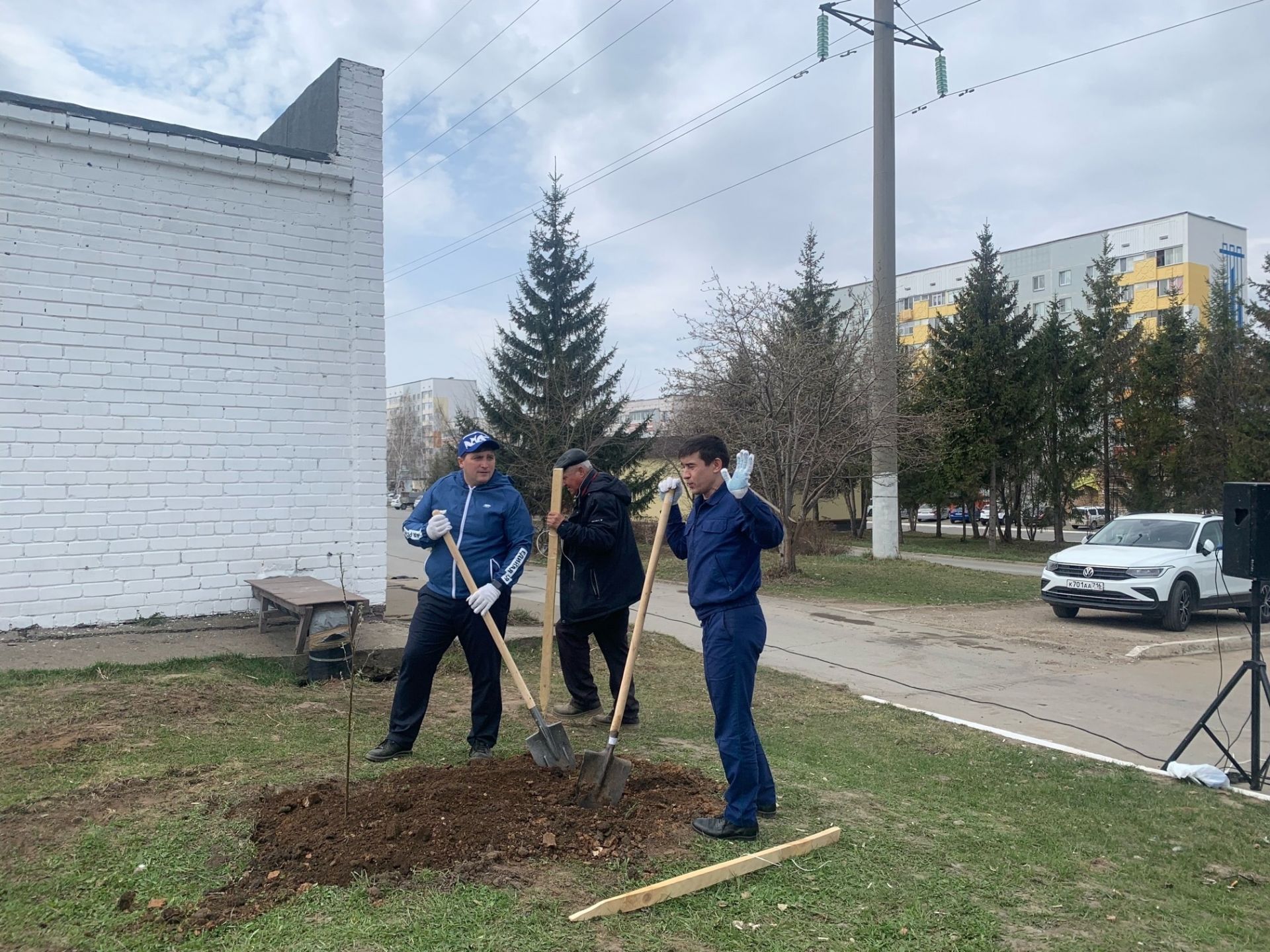 Новости gorod. Посадка деревьев в парке. Посадка деревьев акция. Посадка деревьев экология. Улица в парке.