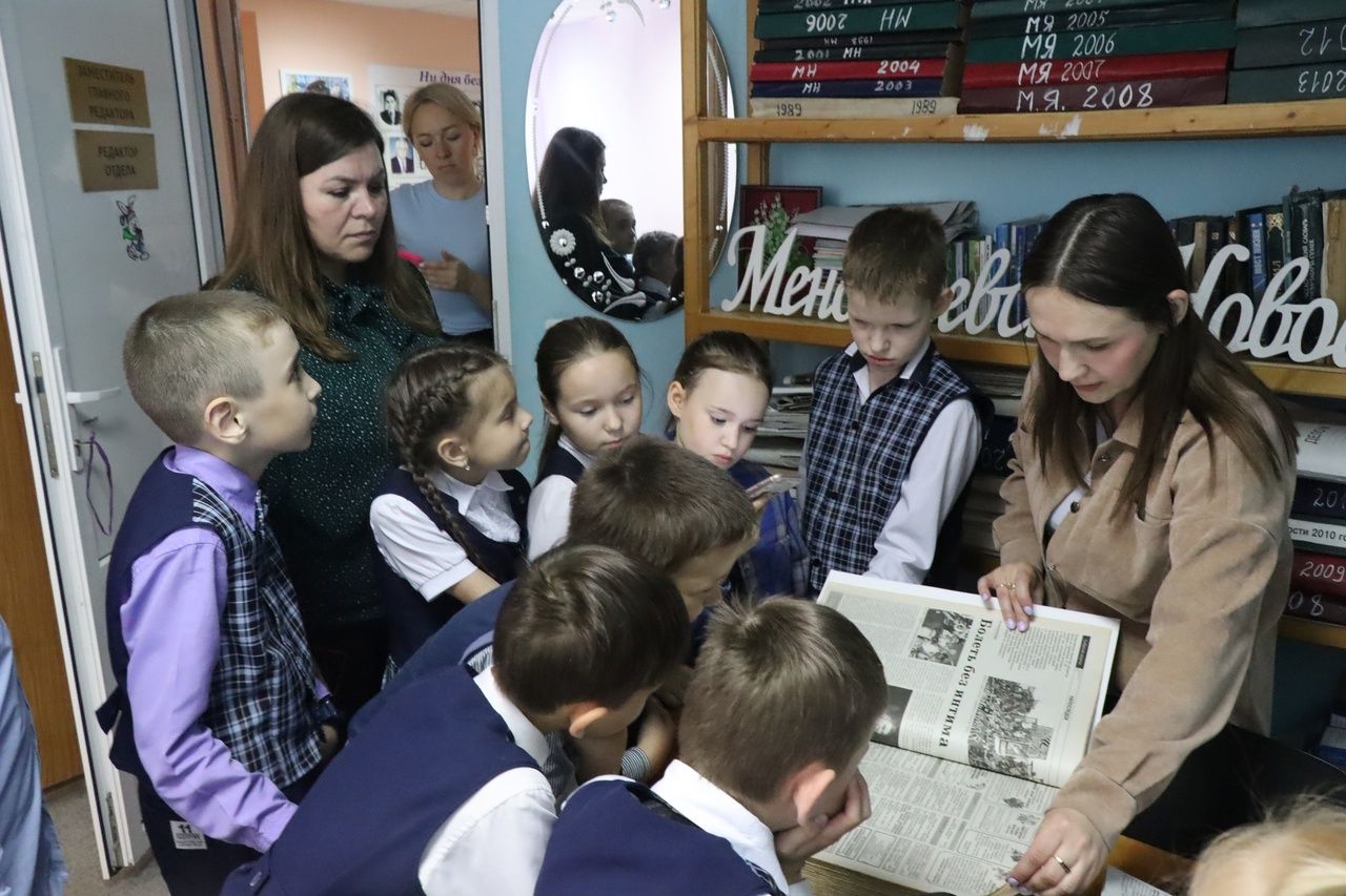 Менделеевские школьники попробовали себя в роли ведущих прогноза погоды